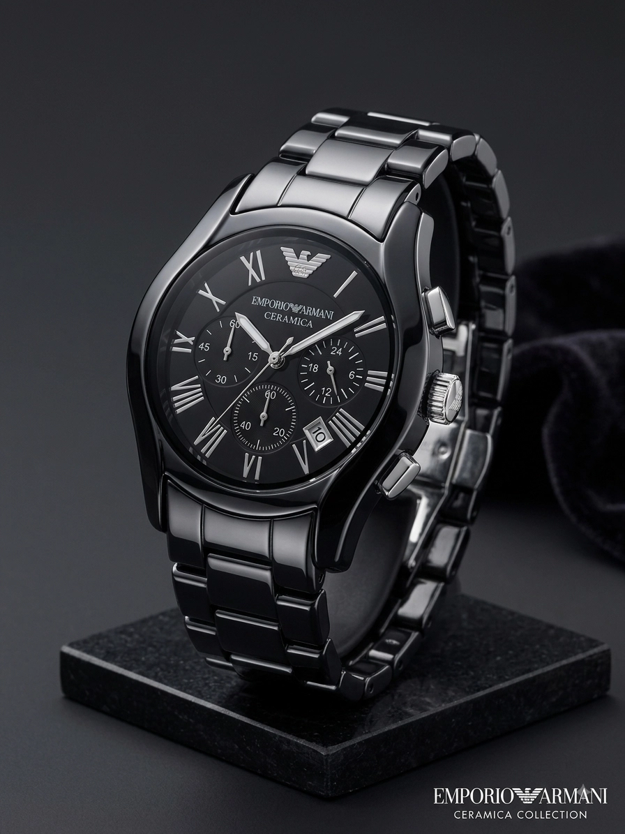 Emporio Style Ceramica Chronograph – Luxury Inspired Edition