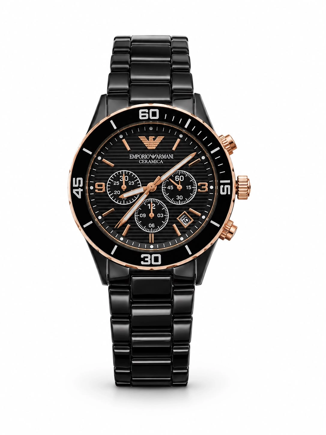 Emporio Armani Ceramica Chronograph Watch