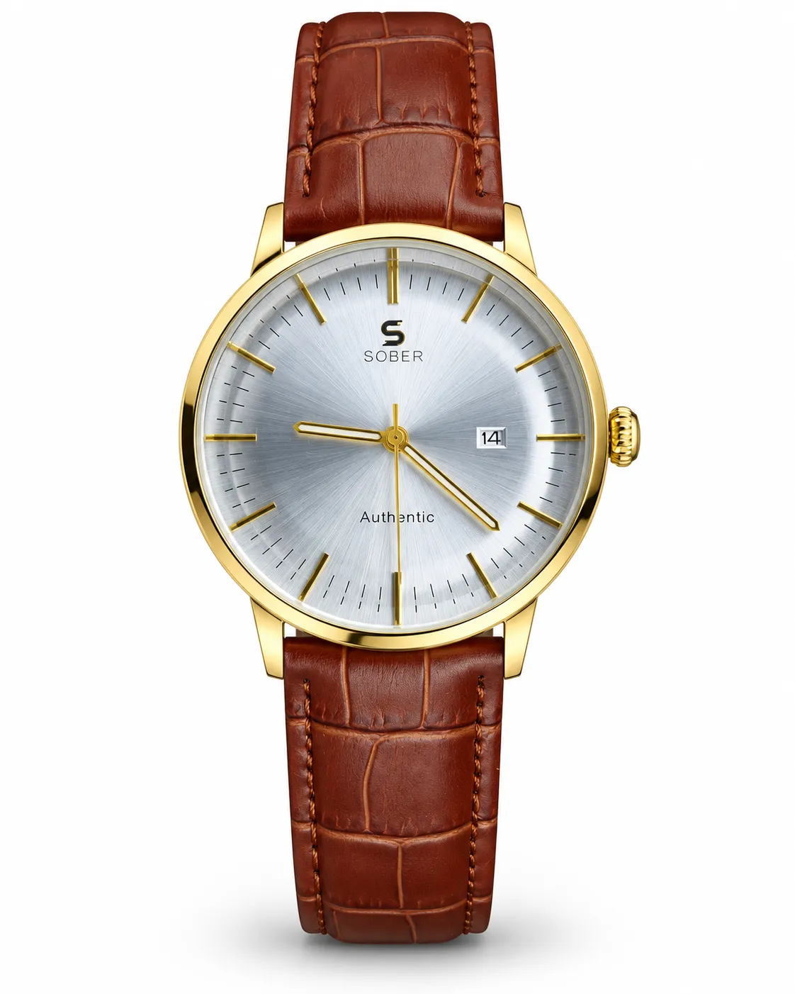SOBER Heritage Classic™ Quartz Leather Watch