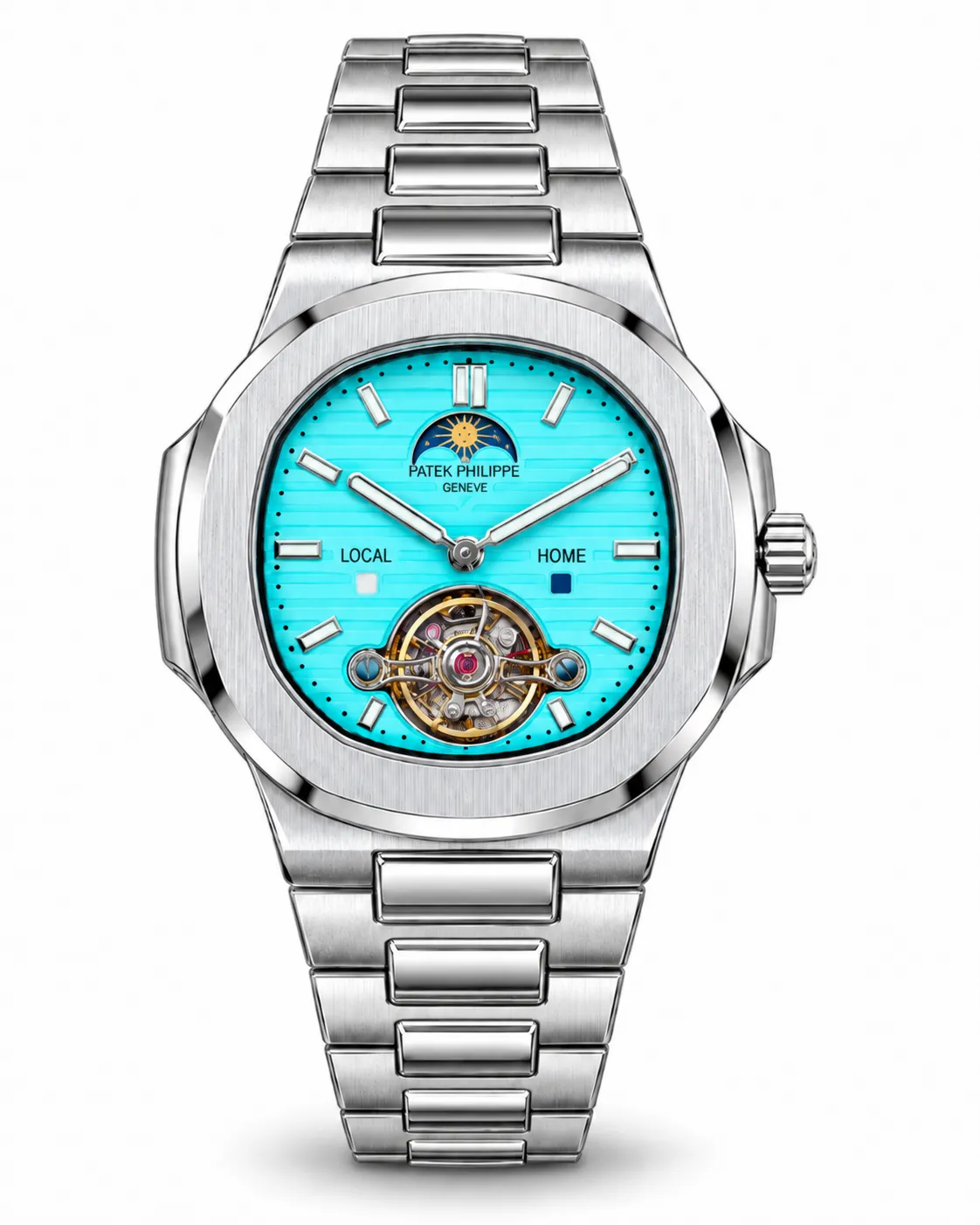 Patek Philippe Inspired Grand Complication Tourbillon Automatic Mechanical Watch